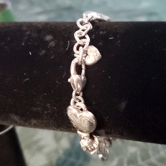 Designer Signed Brighton Hearts Bracelet. - Picture 11 of 11